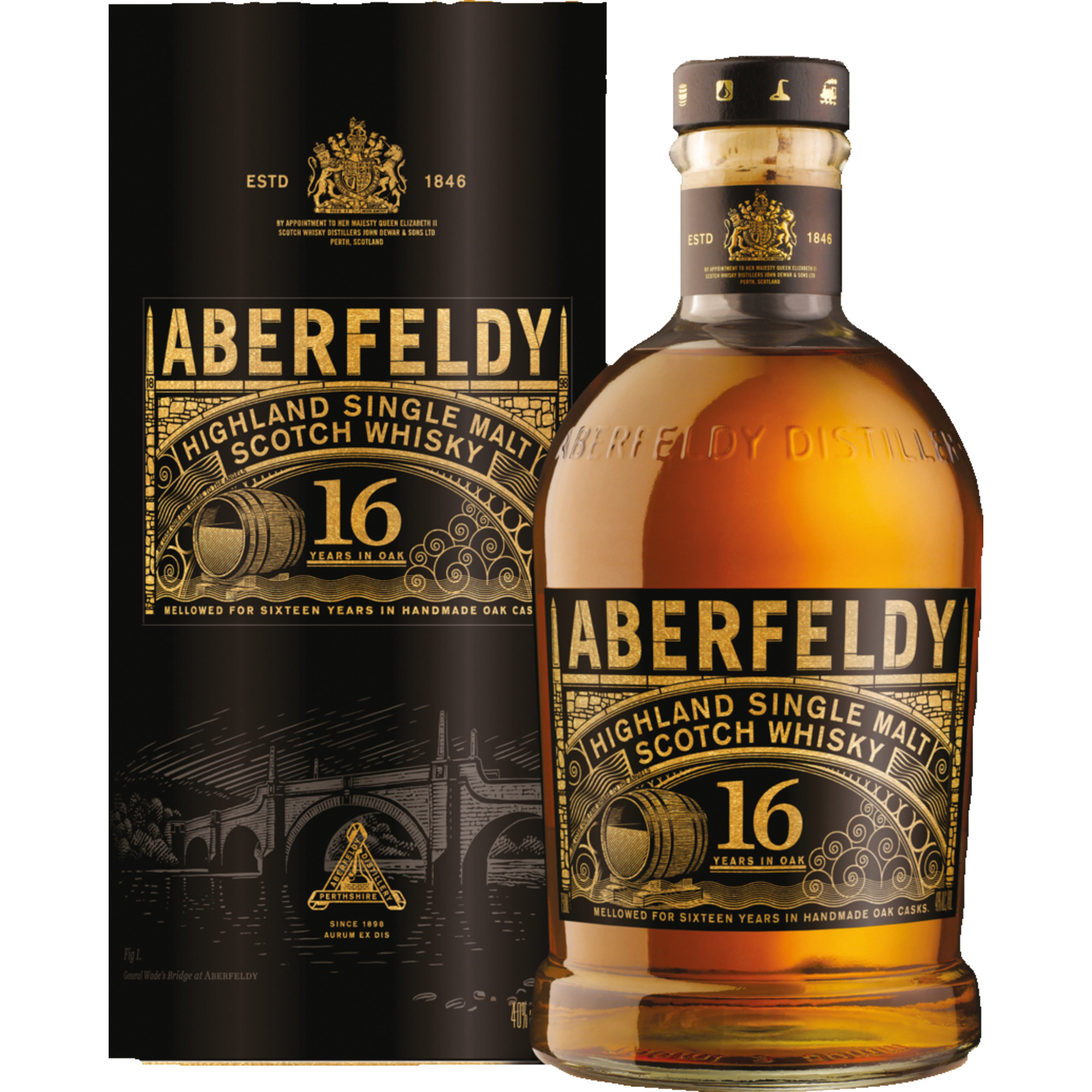 Aberfeldy 16 Years Single Malt Scotch Whisky