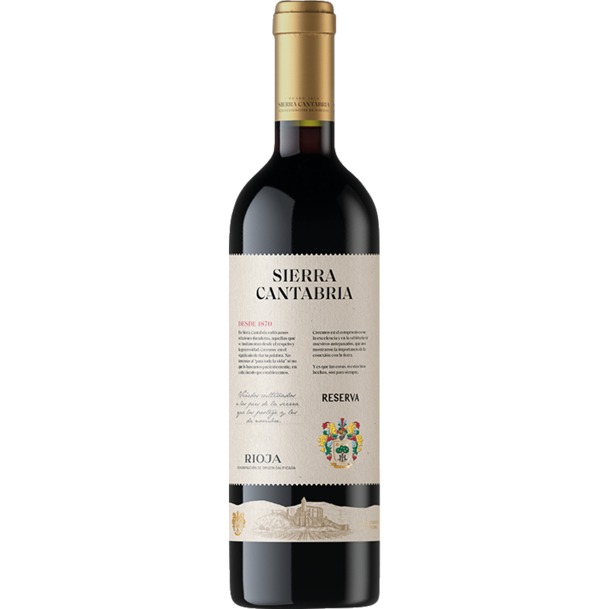 2015 Sierra Cantabria Rioja Reserva