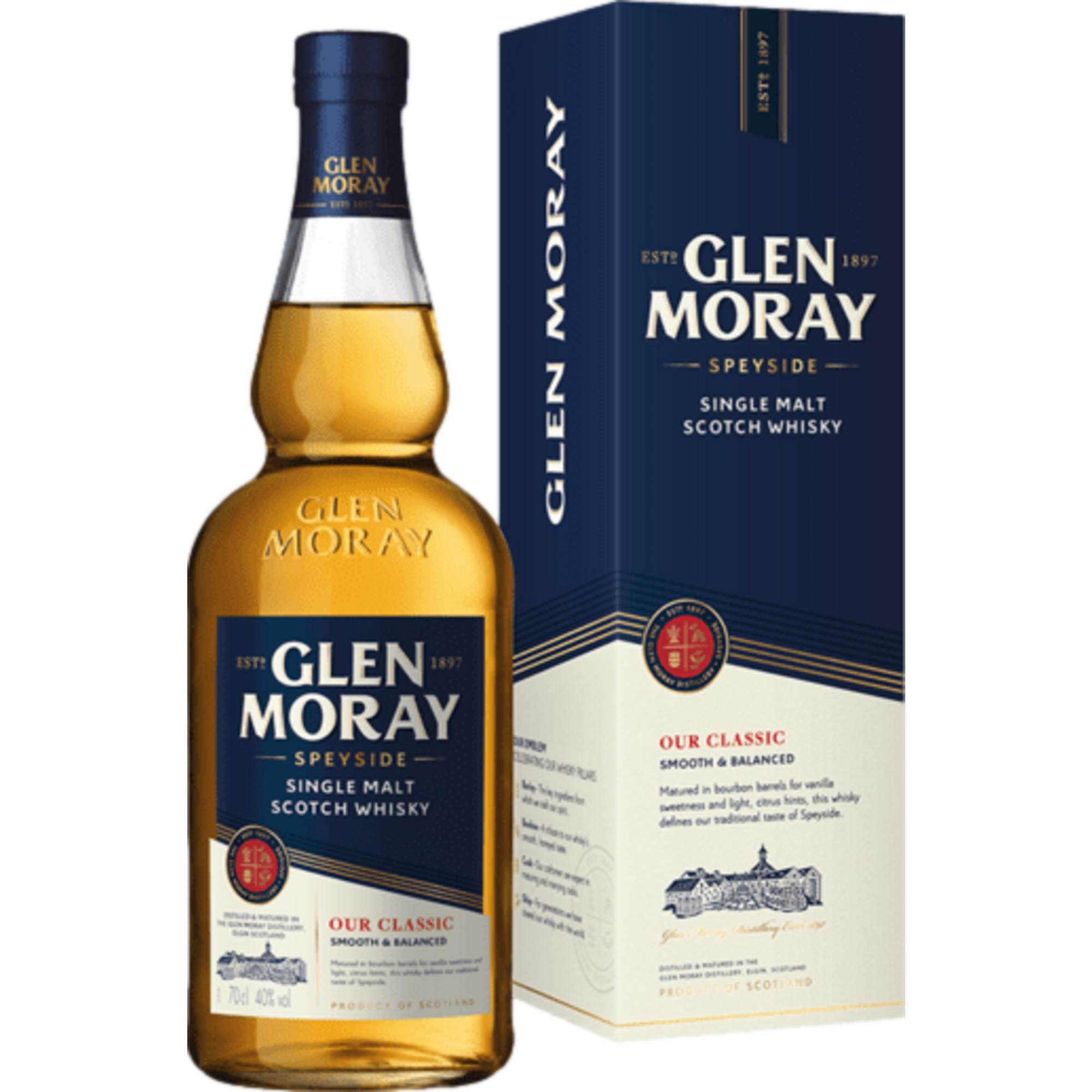 Glen Moray Classic Speyside Single Malt