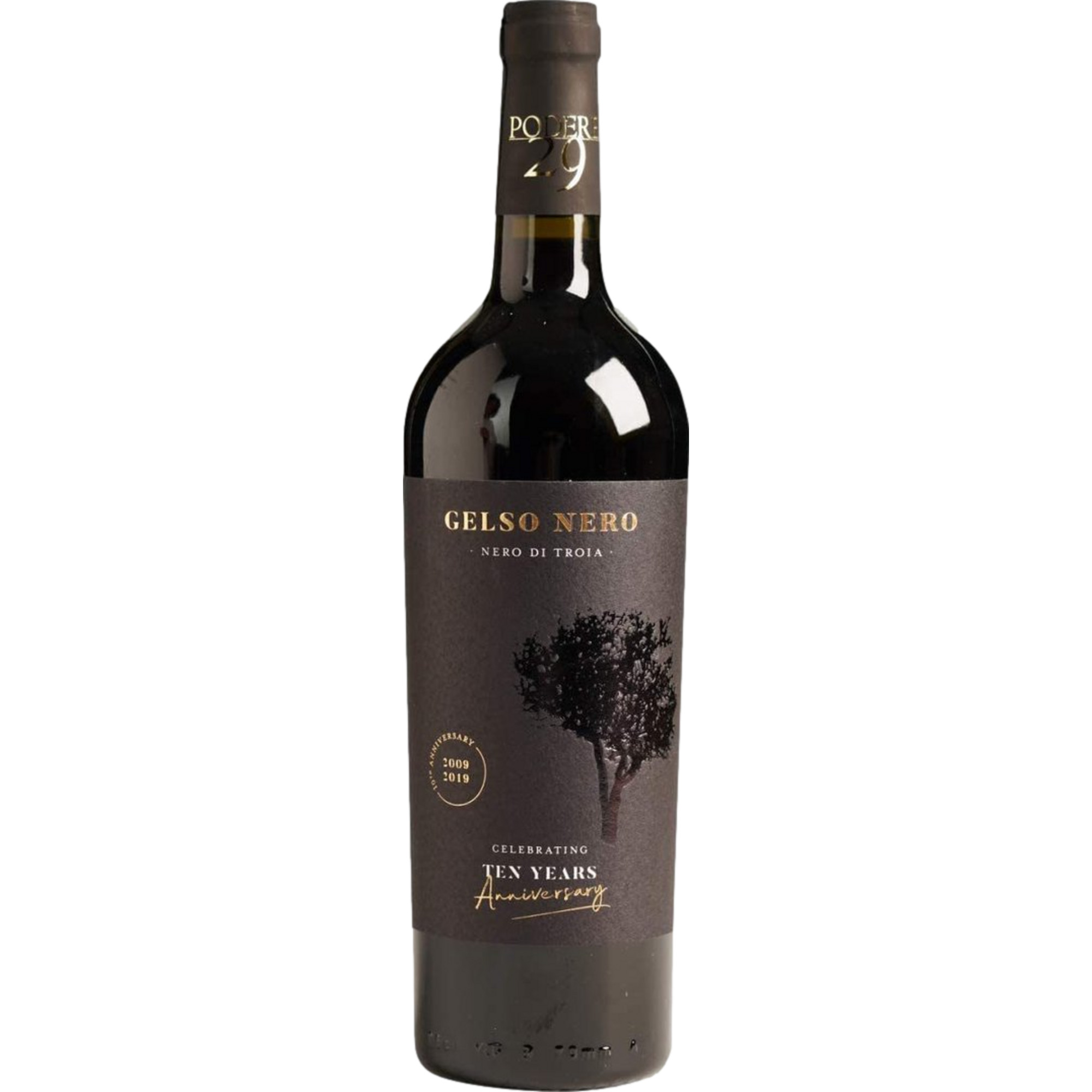 2019 Gelso Nero Nero di Troia 10 Years Anniversary