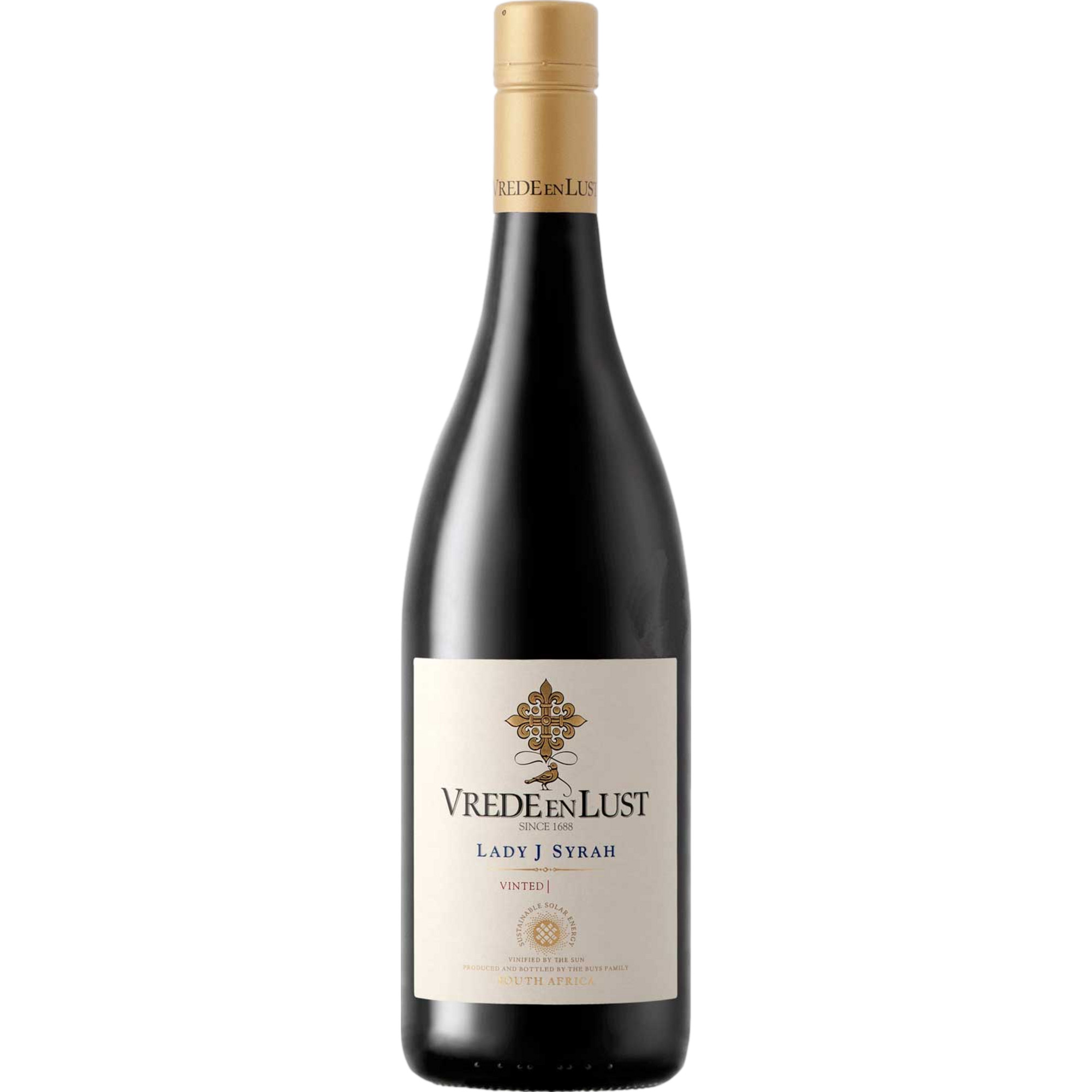 2020 Vrede en Lust Lady J Syrah